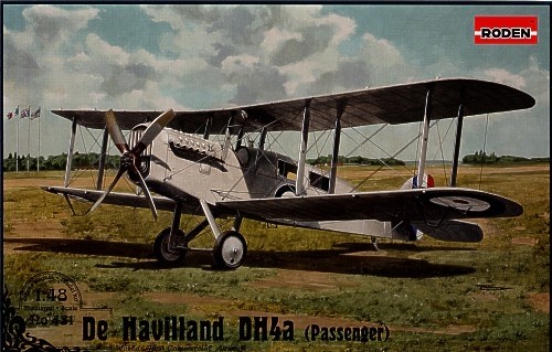 de Havillland Airco DH.4a. The worlds first commercial aircraft.