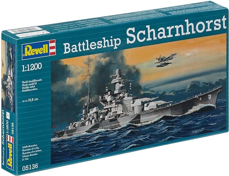 DKM Scharnhorst 1/1200 scale