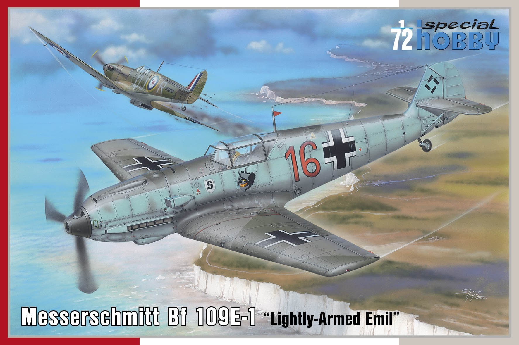 Bf109E-1 Lightly Armed Emil