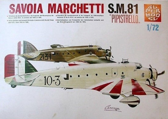 Savoia Marchetti  SM.81 Pipistrello  SE INFO