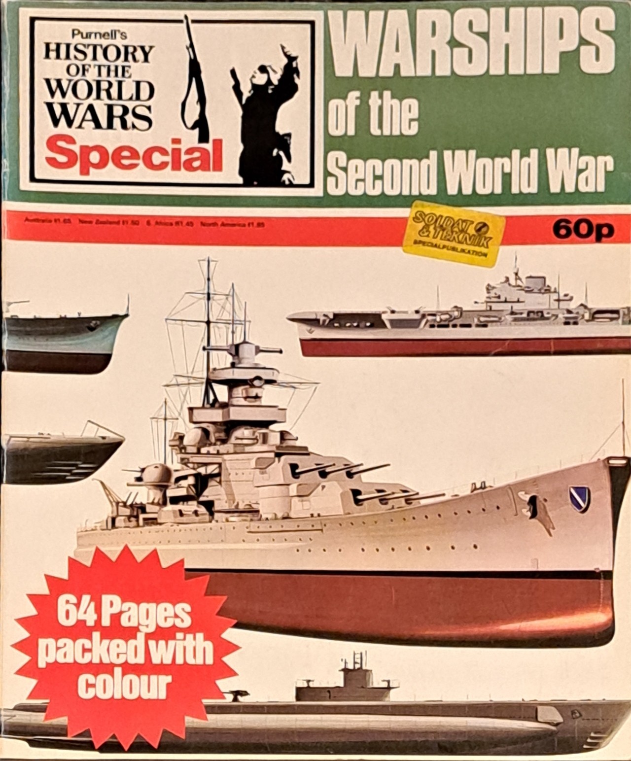 Warships of WWII - Purnells History of the World Wars Special