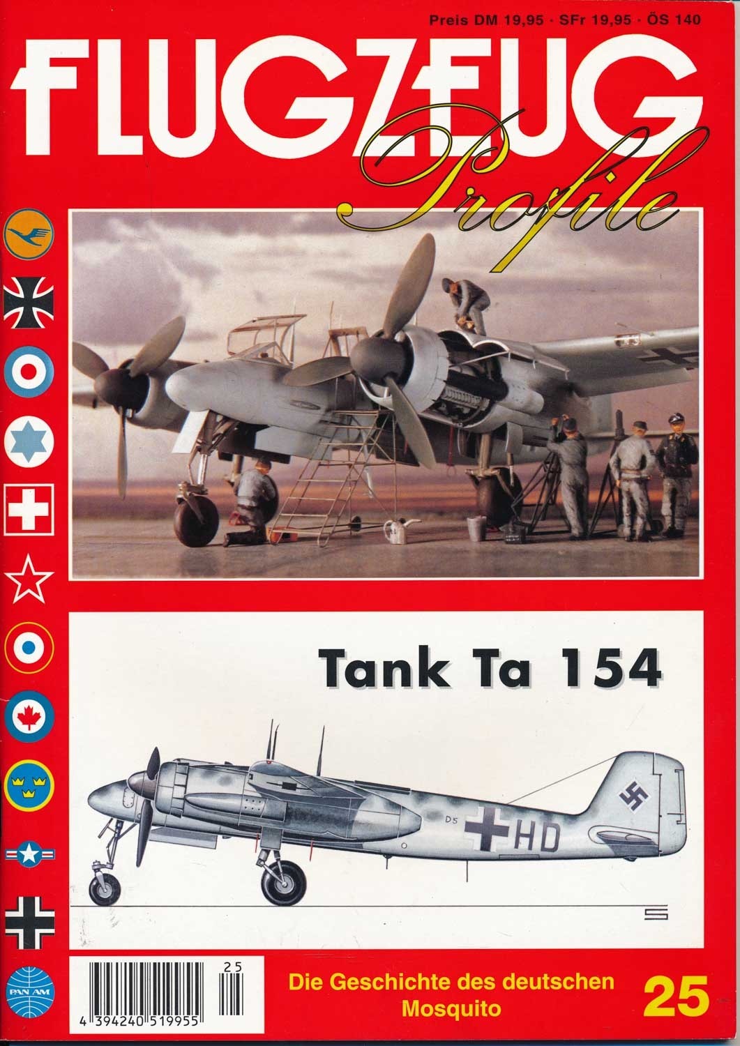 Tank Ta154 Mosquito: Flugzeug Profile Heft 25