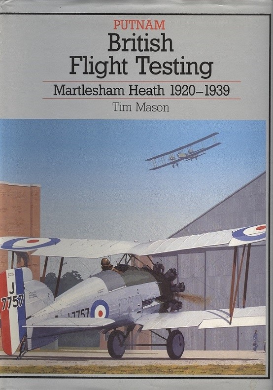 British Flight Testing: Martlesham Heath 1920-1939