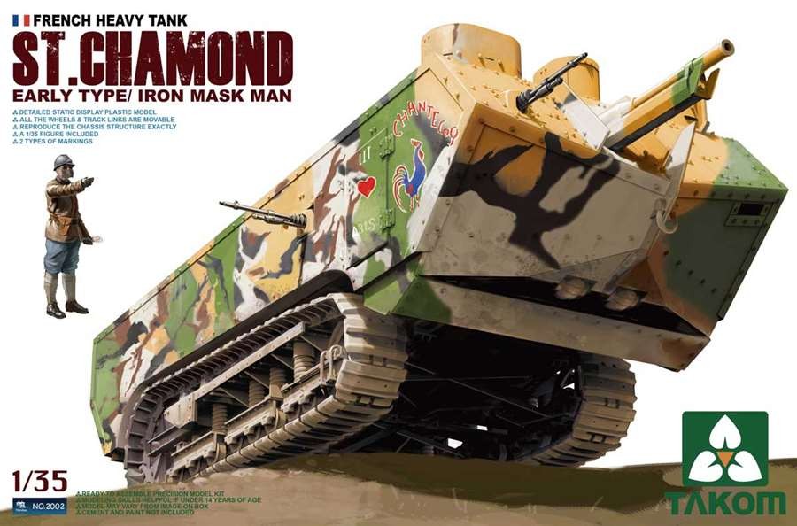 French Heavy Tank St.Chamond Early Type