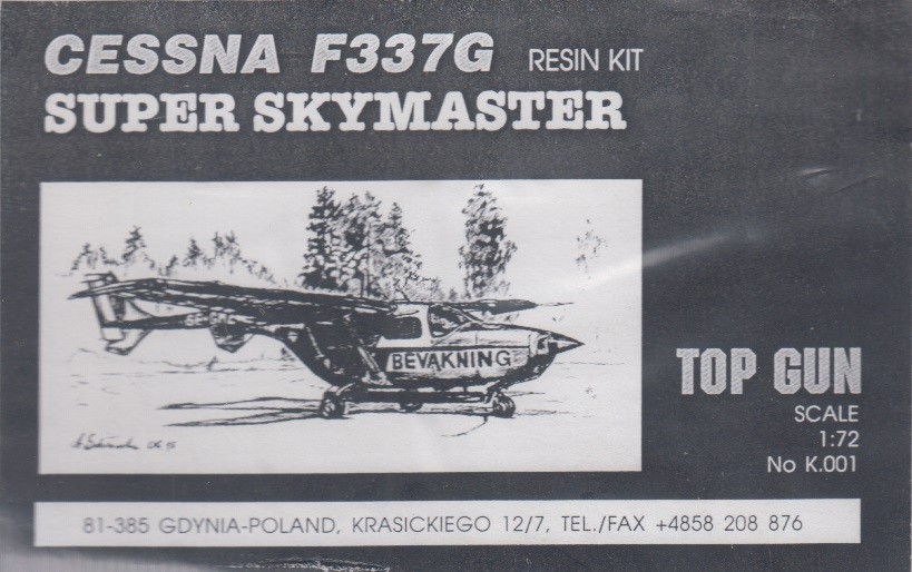 Cessna F-337 Skymaster Kustbevakningen