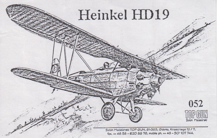 Heinkel HD19 SwAF J4 (ASJA) on wheels
