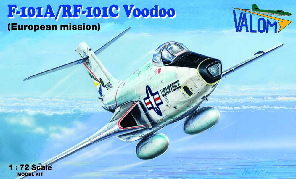 F-101A/RF-101C Voodoo (European mission) 