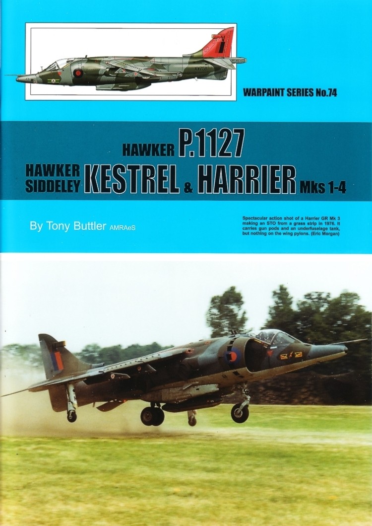 Hawker P.1127, Hawker-Siddeley Kestrel and Harrier Mks 1-4