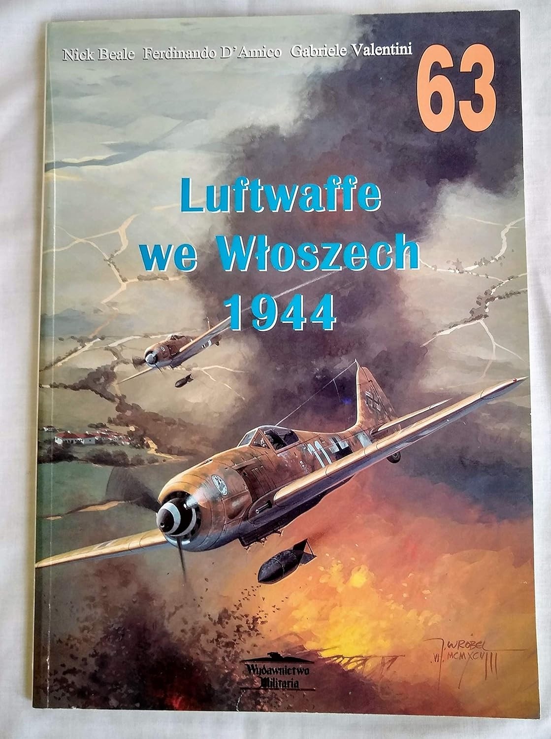 Luftwaffe We Wloszech 1944 (Polish text)