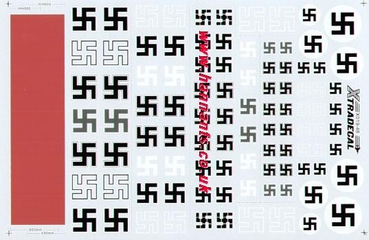 German swastikas incl.grey