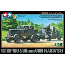 Heavy Tractor SS-100 & 88mm Gun Flak37