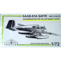 SAAB 91A Safir on floats conversion för Heller Safir.