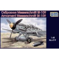 Armament & additional equipment for all types of Bf109