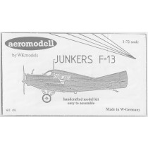 Junkers F.13: Aeromodell resin