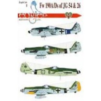 Fw190A-8/D-9s of JG 54 and 26 OBS! SE INFO