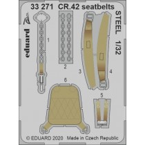 Fiat CR.42 seat belts (ICM)