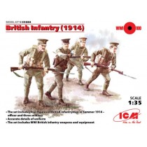 British Infantry 1914 WWI (4 figures)