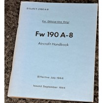 Fw190A-8 Aircraft handbook.