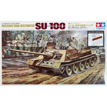 SU-100 Russian Tank Destroyer 1/25 scale