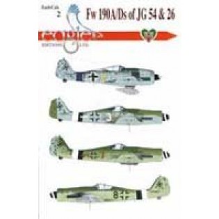 Fw190S-8/A-8s of JG 54 and 26 OBS! SE INFO