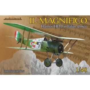 MAGNIFICO Hanriot HD.I in Italian service