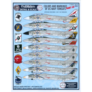 Colors and Markings of the US Navy Tomcats, Part III
