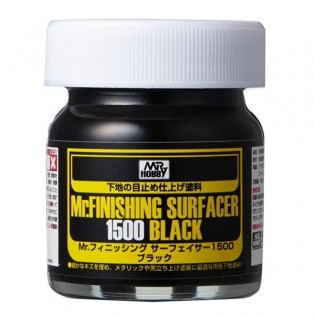 Mr. Finishing Surfacer 1500 Black, 40 ml