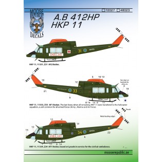 Hkp11 Agusta Bell 412HP
