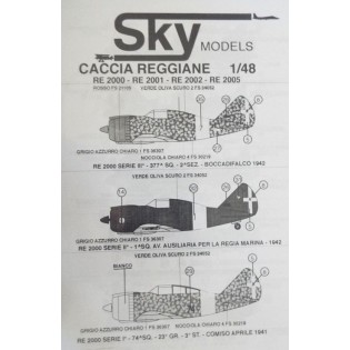 Caccia Reggiane Re.2000 / 2001 / 2005