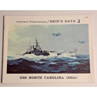 Ship's Data 1: USS North Carolina (BB55, 