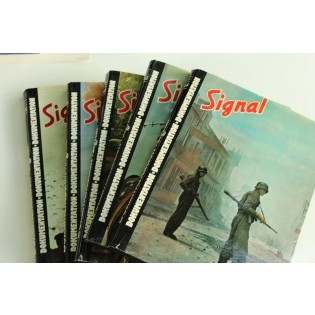 Signal - Deutsche Wehrmacht-Zeitung. All issues in 5 books.
