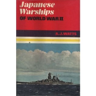 Japanese Warships of World War II BAD DUST JACKET