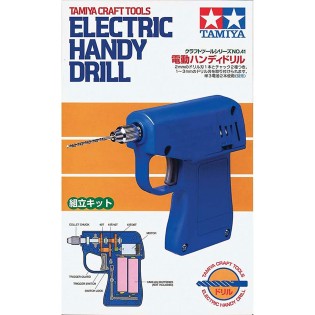 Electric handy drill 1-3 mm chuck (byggsats)