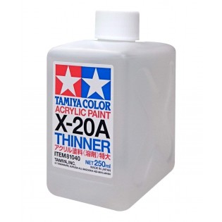 Acrylic paint thinner X-20A(250 ml)