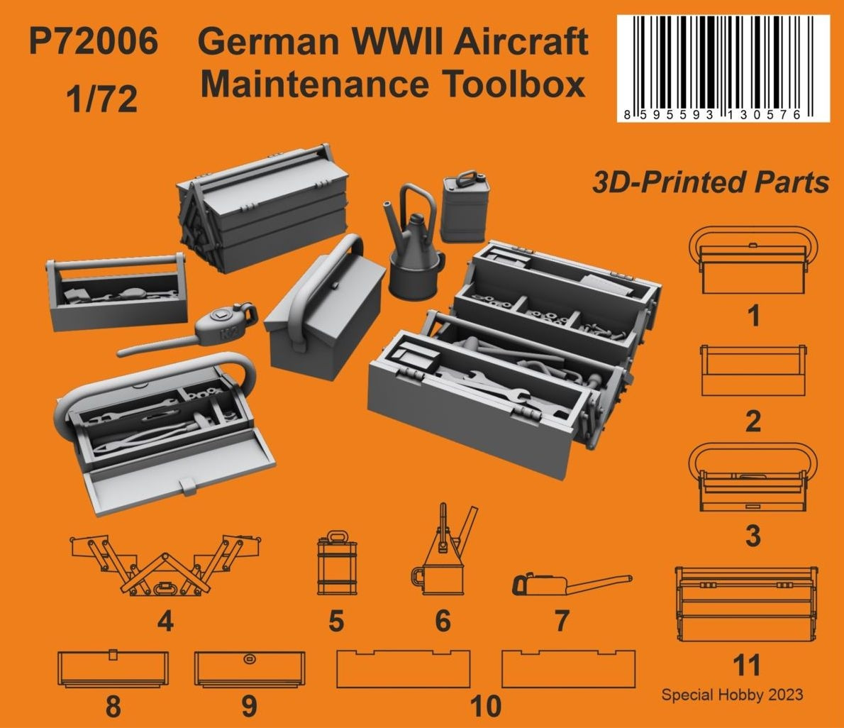 German WWII Aircraft Maintenance Toolbox