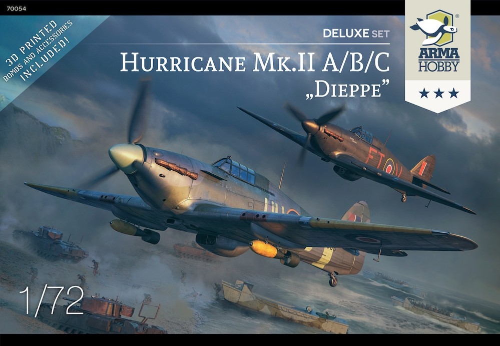 Hurricane Mk.IIA/B/C Dieppe Deluxe Set, 2 full kits