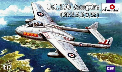 D.H. 100 Vampire Mk.3 / 5 / 6 / 9 / 52 (J28)
