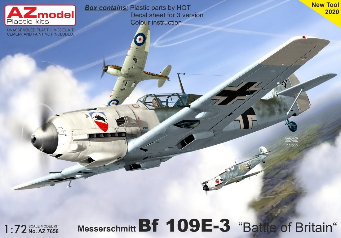 Bf109E-7 Schlacht Emil NEW TOOL