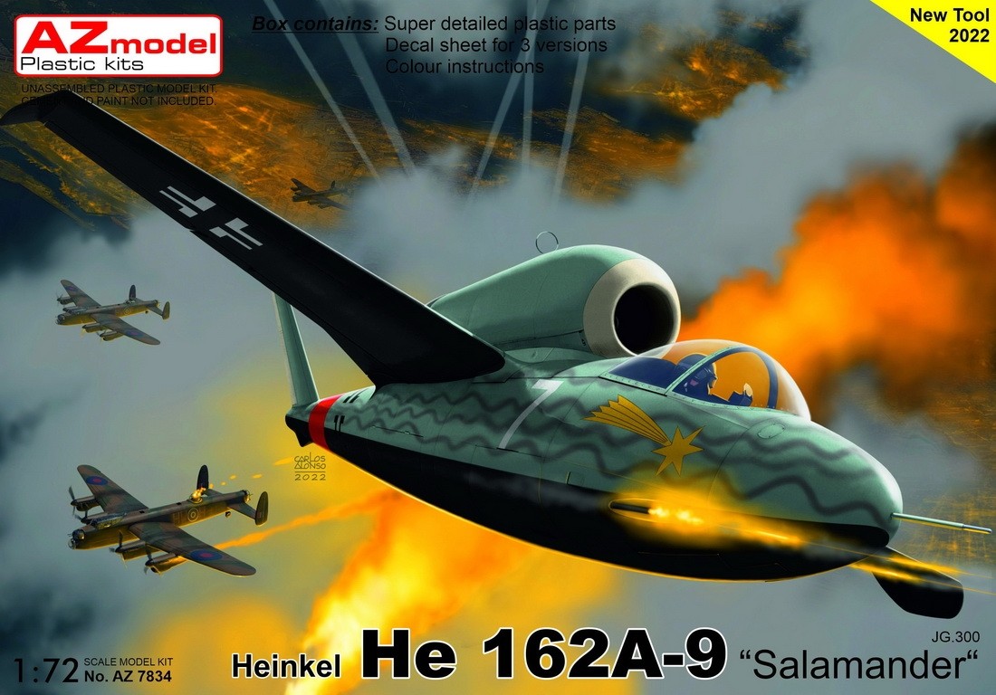 He162A-9 Salamander JG 300   NEW TOOL