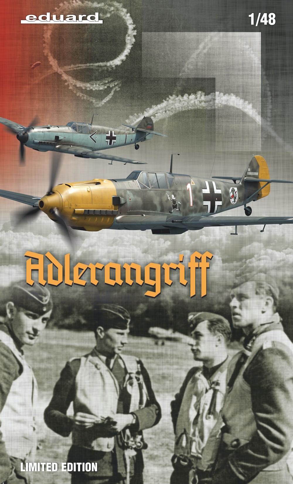 ADLERANGRIFF Limited edition kit Bf109E 1/48
