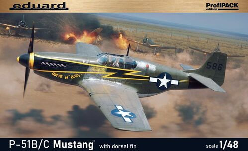 P-51B Mustang w. dorsal fin PROFIPAK