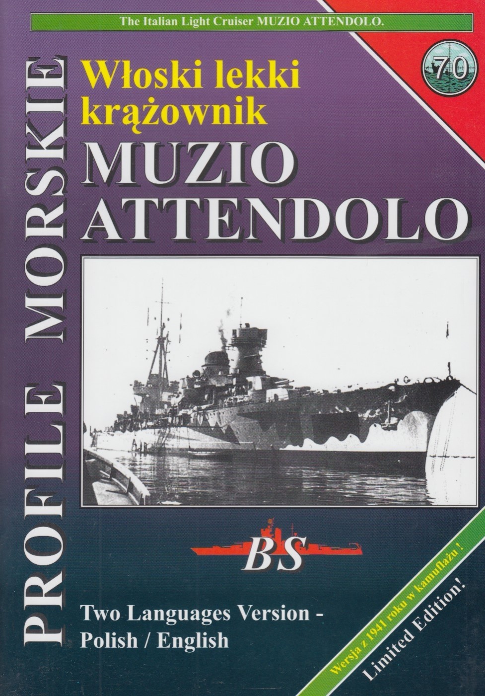 Italian light cruiser MUZIO ATTENDOLO