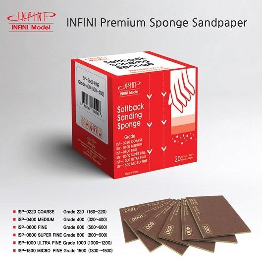 Softback sanding sponge 1000 ultra fine