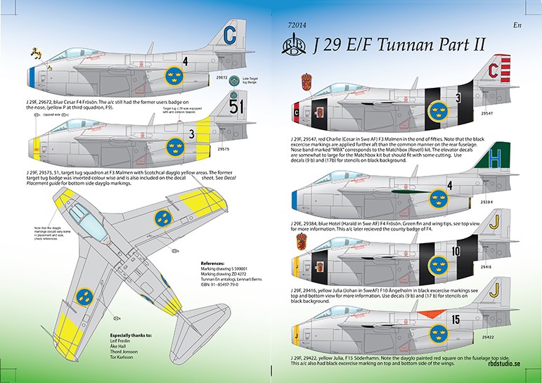 SAAB 29E/F Tunnan part 2