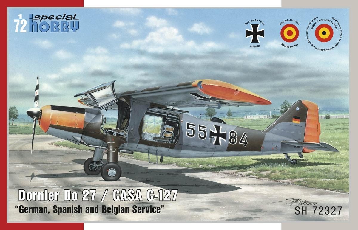 Dornier Do-27 DE, ES and BE Service (Armens Fpl 53)