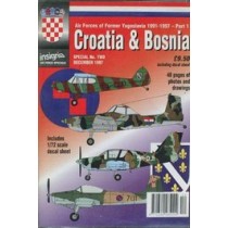AF special; Croatia & Bosnia1991-97, book & decals