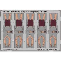 Seatbelts Italian WWII fighters STEEL