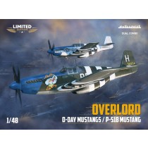 OVERLORD: D-DAY MUSTANGS: New tool, Limited Edition, Dual Combo kit