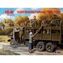 Soviet Motorised Infantry 1944-45 (4 x Figures)