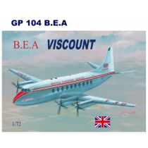 Vickers Viscount 700, BEA decals